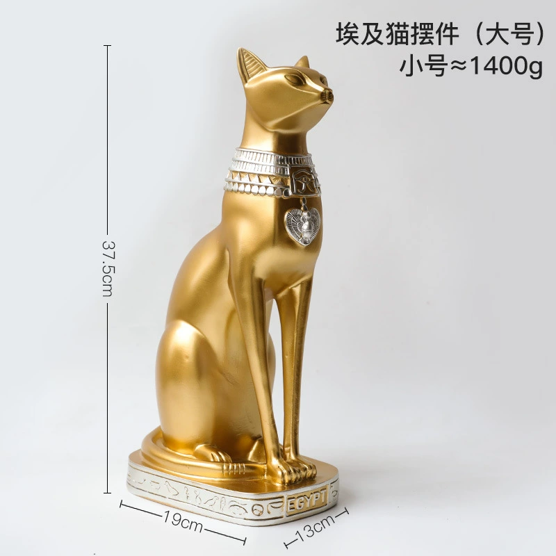 Золотой модный креативный Resin-декор для гостиной, интернет-знаменитость