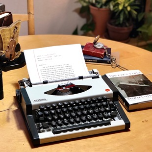 recommend German Olympia Vintage Mechanical Typewriter Vintage Olympia English Typable Antique Collection