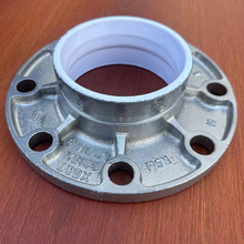 山东迈克衬塑法兰片 沟槽管件 FM UL美标转换法兰盘法兰套法兰片