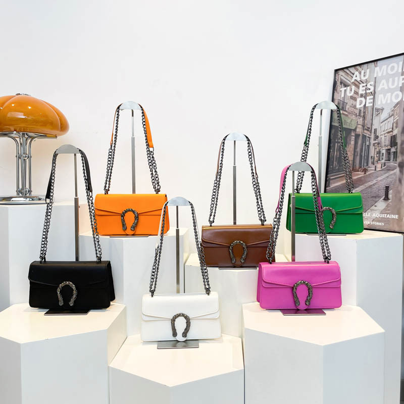 New Korean Style Small Bag, Casual Cross-Border High-End Large-Capacity Versatile Shoulder Bag, Small Square Bag, Portable Crossbody Bag