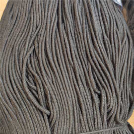 白色黑色包芯绳开线绳 服装拷边绳 沙发滚边绳包边绳细圆嵌线棉绳