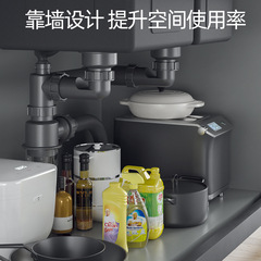 Chenlu kitchen sink double-slot drain hose sink drain pipe drain S-bend plastic joint drain