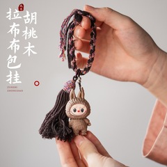 白檀彫刻ラブブ文具アクセサリーバッグペンダントブレスレット diy ファッションかわいい漫画アクセサリー立体人形