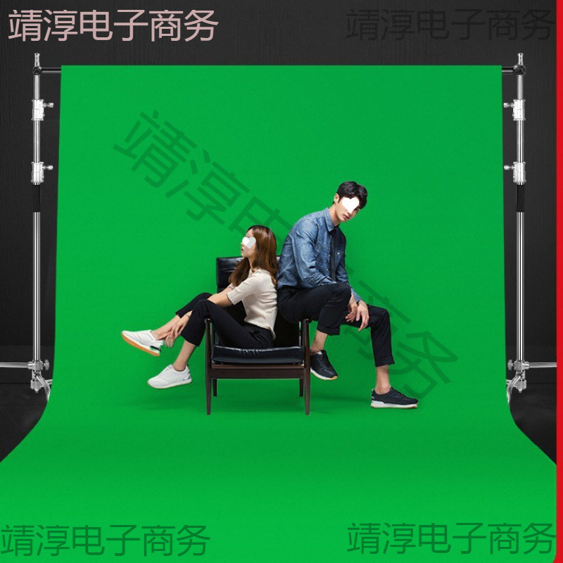 Green Screen Backdrop for Photo Editing in Live Streaming Room, Thickened Green Screen for Photography, University Green Cloth