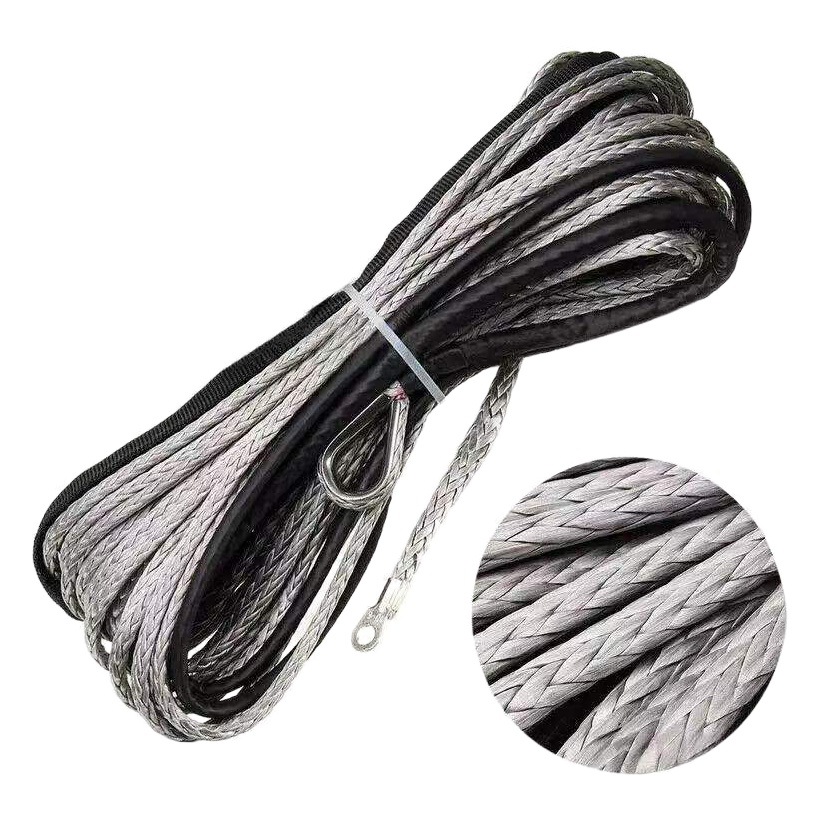 Cuerda de cabrestante de polietileno de alto peso molecular 5mm * 15M off-road utvatv cuerda de remolque North Star cuerda de cabrestante