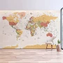 中国办公室无缝世界墙布