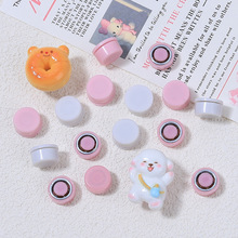 风车旋转轴轴承手工diy饰品配件发夹手机壳可旋转轴承底座批发