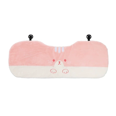 Seat cushion, seat cover Cute Cat Claw Women's Car - cat-claw-cushion-pink-rear-row