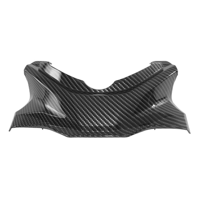 Tank Cover, Lower Fairing: Motorcycle cushion - seat-bag-middle-cover-plate-carbon-colorwater-transfer-printing
