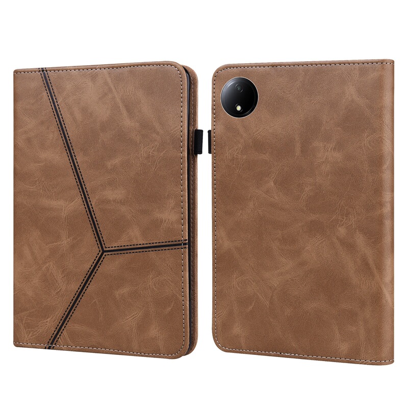 Suitable for iPad Pro 11 tablet case, Redmi Pad SE 8.7 retro matte striped card slot stand case