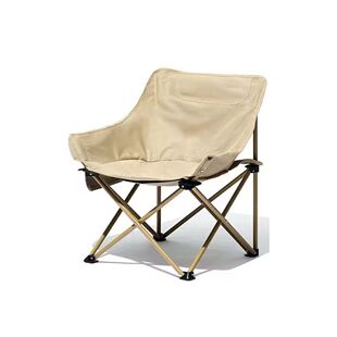 Outdoor Moon Chair Folding Chair Small Stool Portable Camping Chair Fishing Stool Beach Chair Picnic Lounge Chair