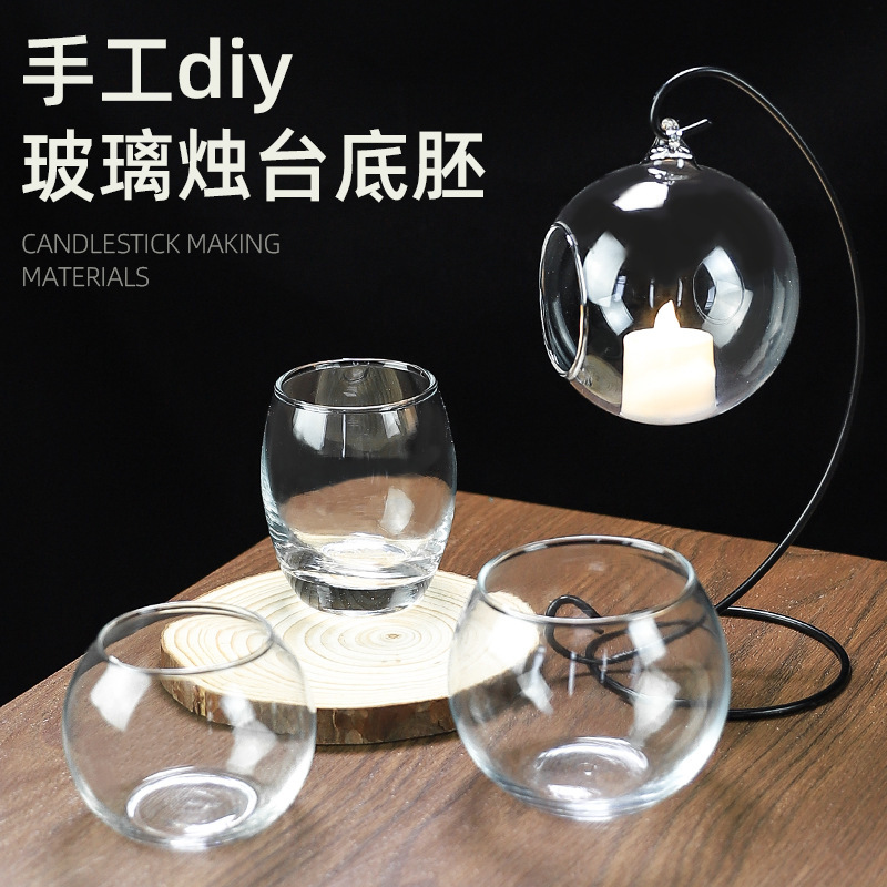 Transparent glass creative mosaic handmade