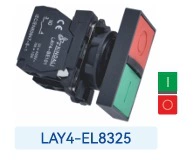 LAY4 series XB4 double button with light button switch 22mm red and green waterproof double button start and stop button