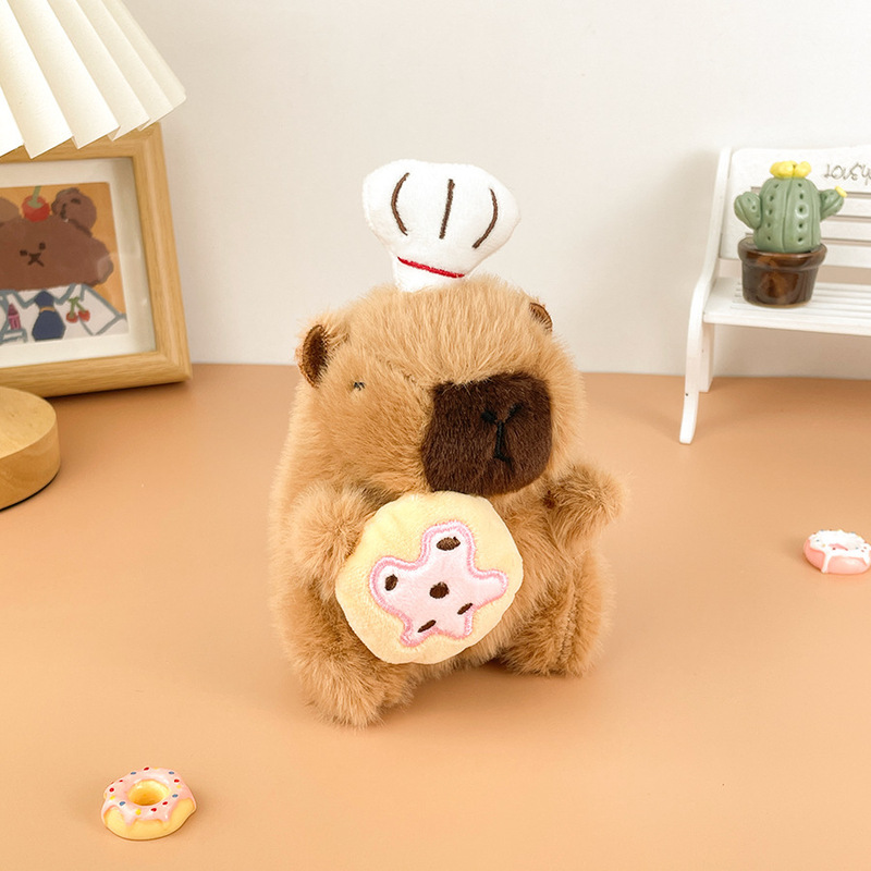 かわいい漫画カピバラシリーズぬいぐるみペンダントモルモット人形カピバラ子供のホリデーギフト卸売|undefined
