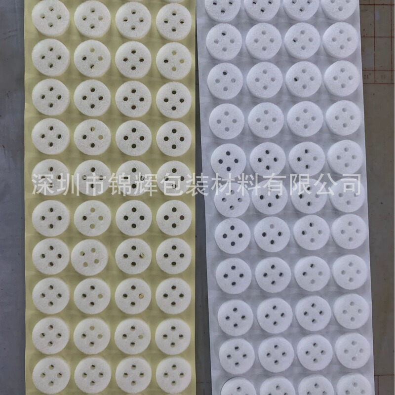 White diameter 25MM nail cleaning sponge disc beauty instrument cleaning filter cotton gasket sponge disc