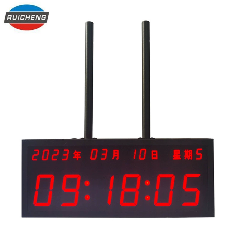 Двусторонние часы больницы Руйчэн. Владелец может свободно выбрать форму и цвет корпуса вспомогательных часов.