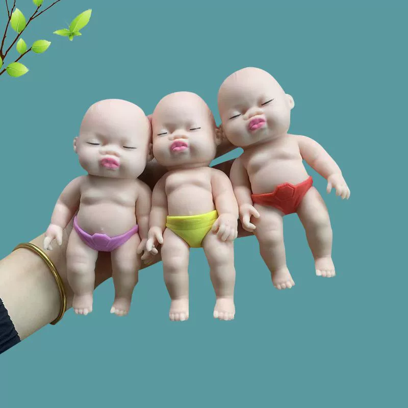 Маленькая черная кукла, семейная игрушка, интернет-знаменитость, антистресс