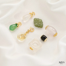 ��Ȼ��������녟��Ϭ��ˮ��18K��������ˮ��ƽ�����{����diy���