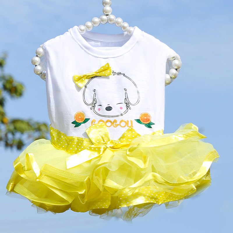 Pettiskirt fruta amarilla