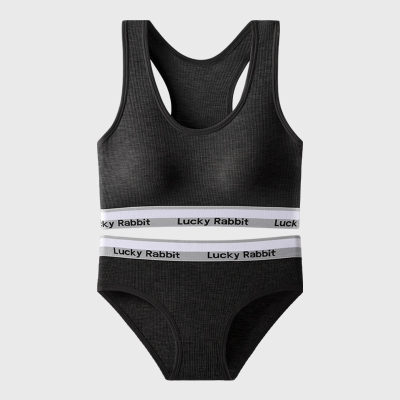 En FORMA DE I de belleza espalda ropa interior deportiva traje de algodón de las mujeres con almohadilla en el pecho sin anillo de acero push up yoga corriendo a prueba de golpes sujetador verano