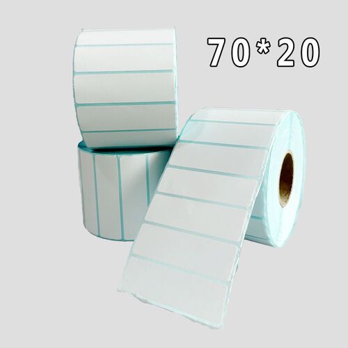 Three-proof thermal label paper 70x20 thermal printing paper Temn Xiyin cross-border label paper barcode label paper