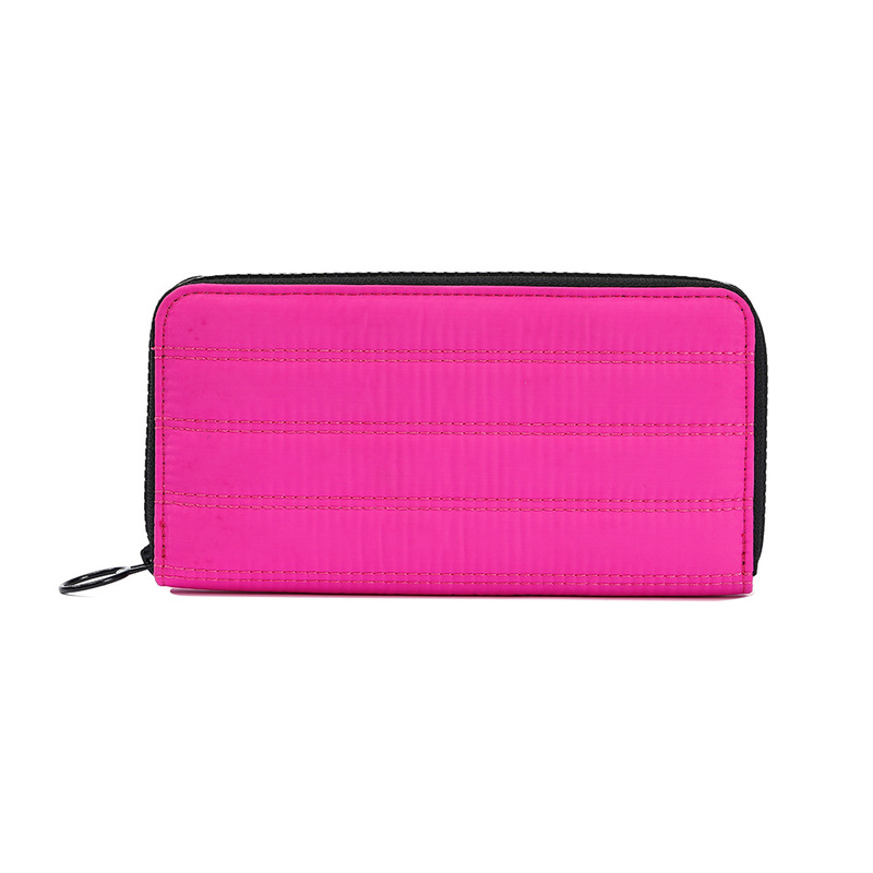 Customized Niche Design Coin Purse Pure Color Rose Red Nylon Zipper Bag Sewing Fashion Trendy Gift Customized Niche Design Coin Purse Pure Color Rose Red Nylon Zipper Bag Sewing Fashion Trendy Gift