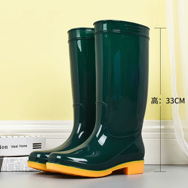 Dark green (high single shoe)