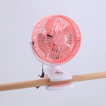 批发省电8寸充电风扇USB小夹扇直充风扇迷你夹扇塑料宿舍台夹扇