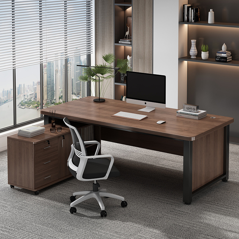Mesa de escritorio simple y moderna mesa de jefe de esquina escritorio de computadora dormitorio estudio escritorio de oficina oficina