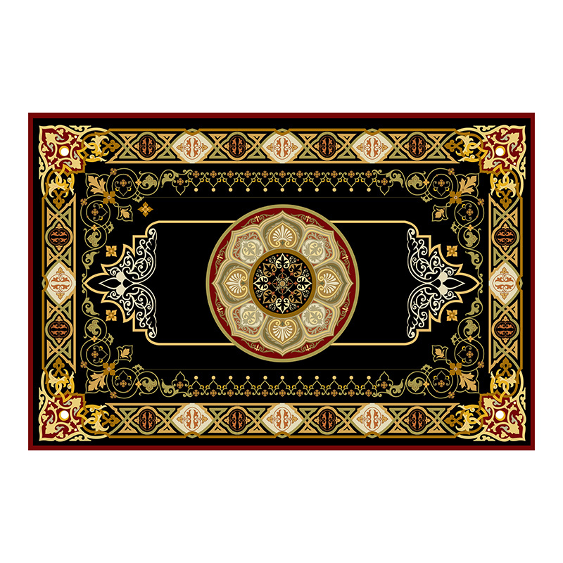 Tappeto persiano vintage stile boho nordico per salotto camera_voghion.com
