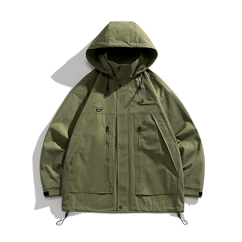 Demi-season windproof waterproof trend travel sports jacket for…