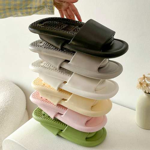 Slippers for women indoor home eva slippers bathroom couples anti-slip summer cute home thick-soled new slippers