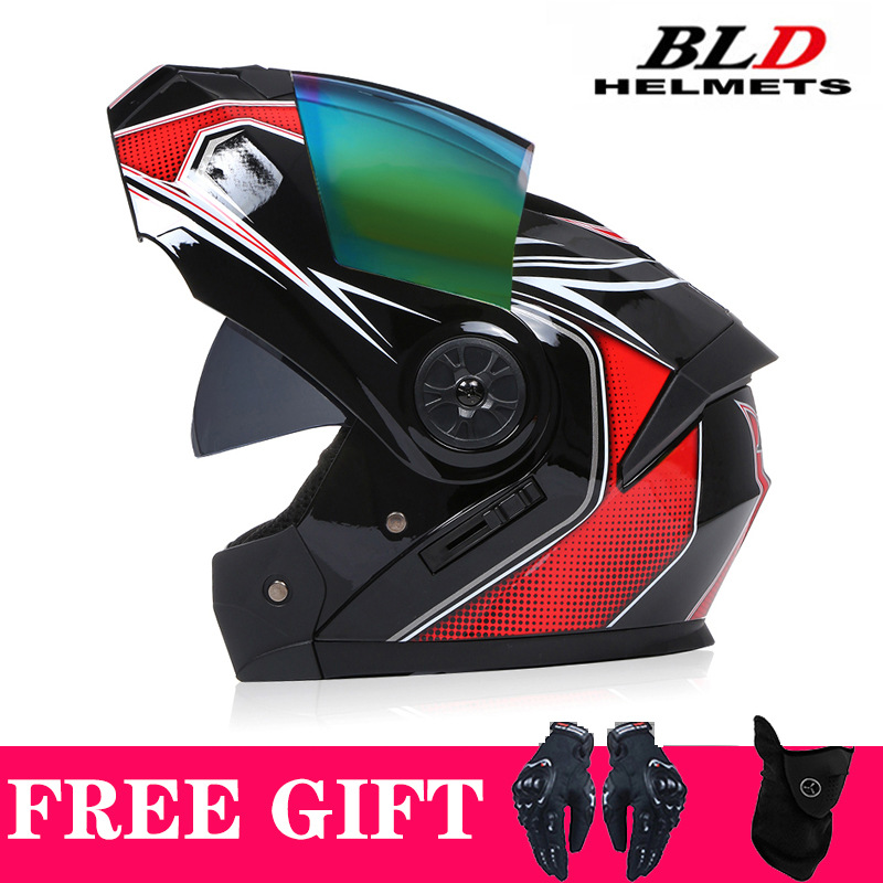 Motosiklet kaskı (dəbilqə) – Motuoche Helmet Double Visor - s55-56