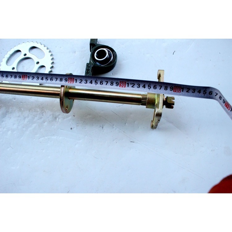 Rear Suspension, Reinforced Rear Axle, Rear axle