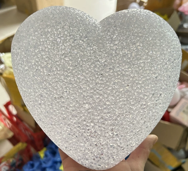 Сердечная LED ночник, 5 Вт, размеры 8–30 см, несколько цветов, эластичный ремешок