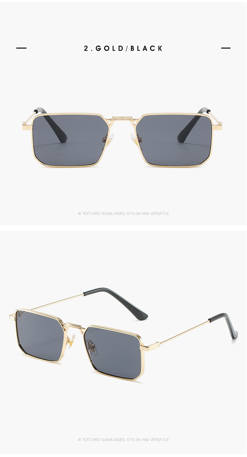 48g Weight Full Frame Glasses Structure Sunglasses Classification PC, UV400 Protection Lens Material Square Glasses Style Travel Occasion Solid Color Pattern All Seasons Season Unisex Gender Simple Style Style Black Color Simple Style Solid Color PC UV400 Protection Square Full Frame Women's Sunglasses 7