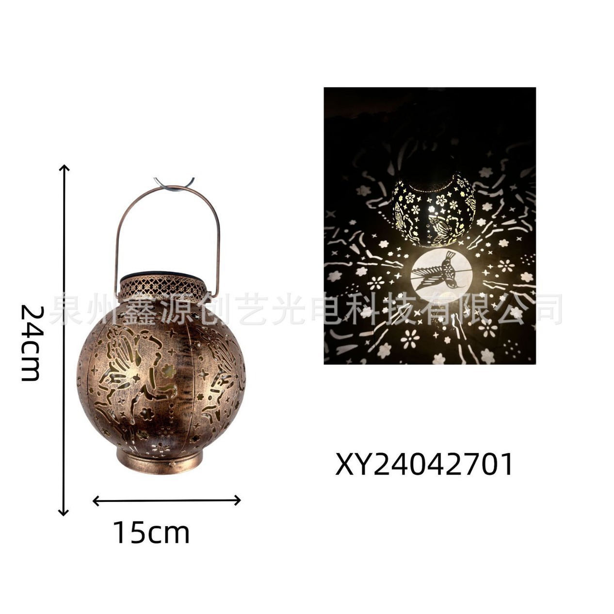 공장 직접 판매 아마존 뜨거운 태양 조명 야외 방수 공 모방 천사 잔디 정원 조명