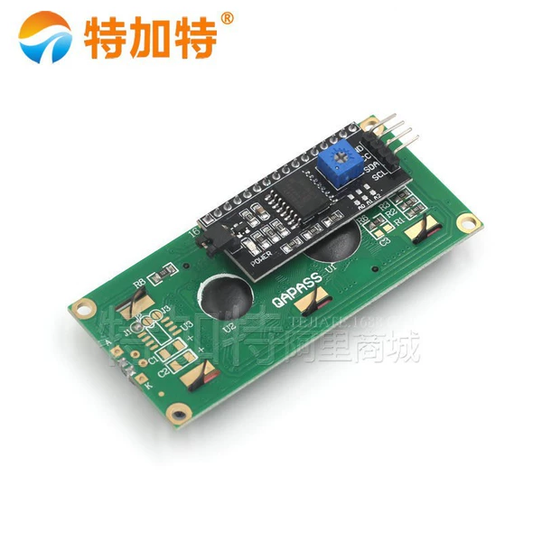 IIC/I2C 1602 LCD Module Blue screen provides library files
