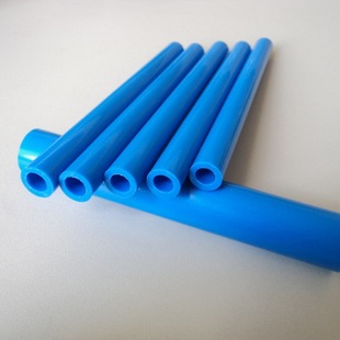 Qiaoxin Factory Direct Sales ABS Tube ABS Picnic Tent Support Tube ABS Toy Assembly Tube ABS Blue Round Tube