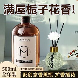 Large-Capacity Hedgehog Bottle High-End Creative Aromatherapy Gardenia Fragrance Indoor Five-Star Aromatherapy Hotel Aromatherapy