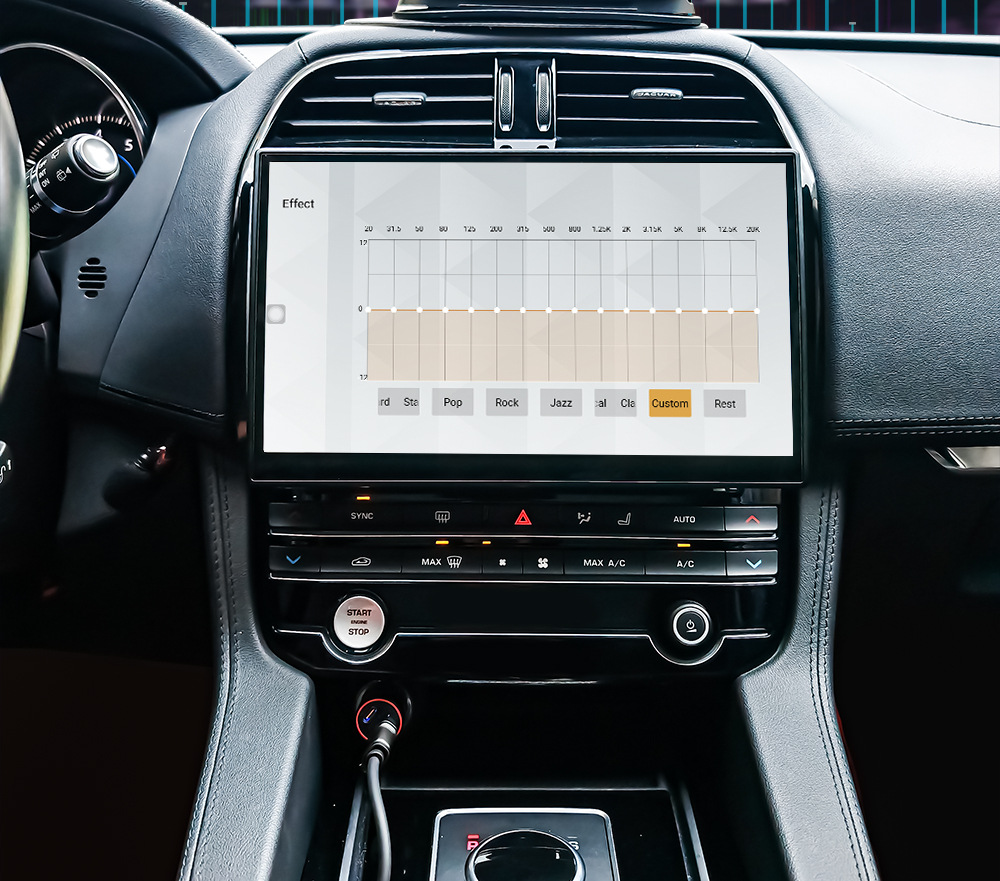Suitable for Jaguar XF/XE/XEL/F-PACE/XJ/XJL 13inch car central control screen navigation system