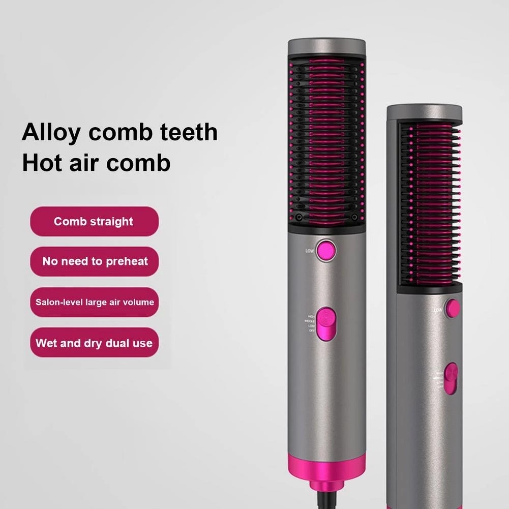 Care New Home Blowing Hair Curl Styling Stick Set Tubo Pettine ad aria calda_voghion.com