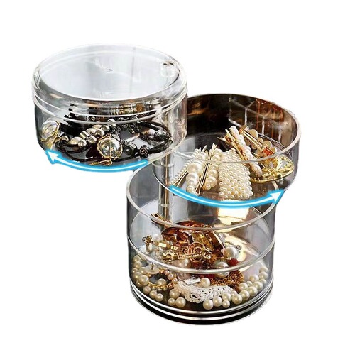 Jewelry storage box, household large-capacity jewelry display stand, earring storage artifact, earrings, necklaces, jewelry box