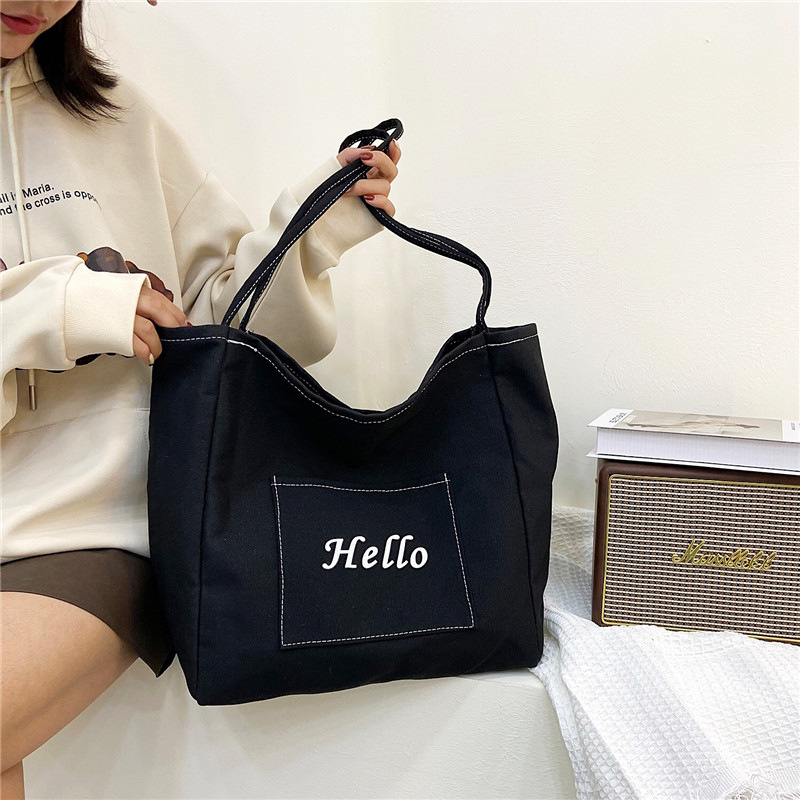 capacious shoulder bag