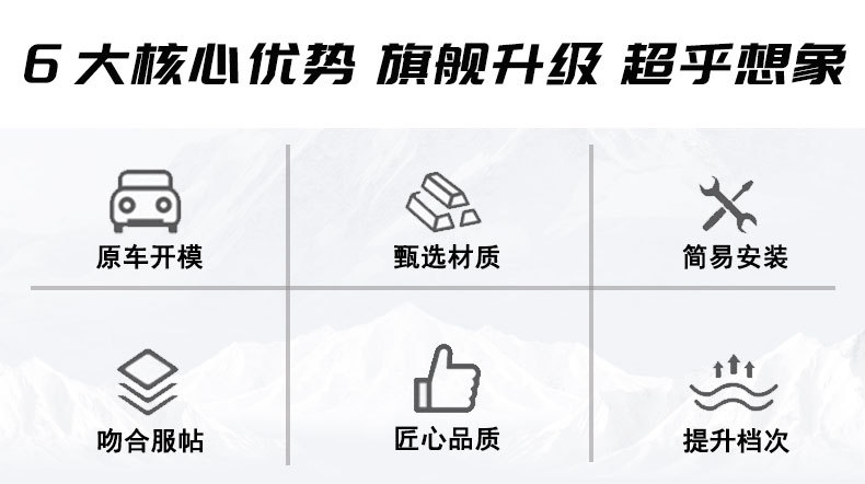Suitable for Hongqi H6 Car Rear Wing Universal Blade Sports Carbon Fiber Pattern Punch-Free Compliant New Fixed Wing