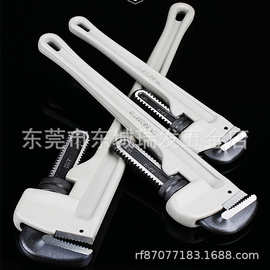 波斯 铝合金柄管子钳水管钳圆管水电安装工具管子扳手油田用钳