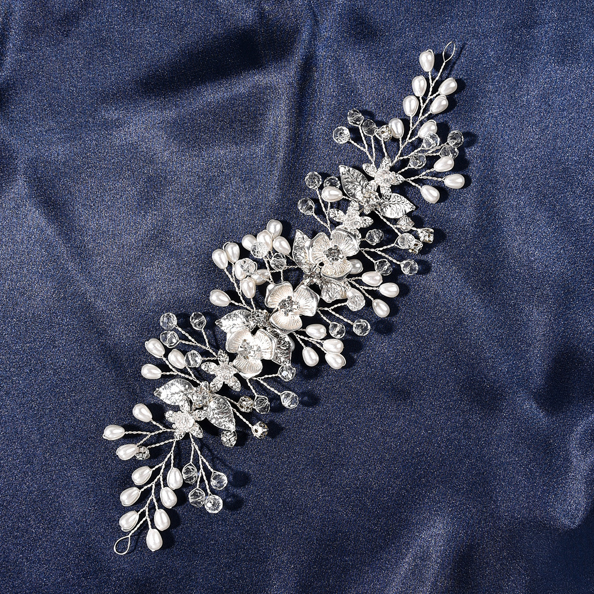 Bridal Crystal Headwear Flower Rhinestone Hairband