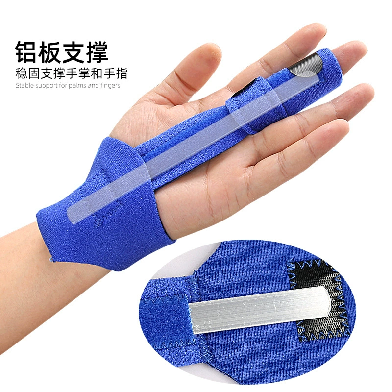 Plastic-coated steel plate supportive finger orthosis finger correction bone fixation splint in-stock wholesale