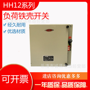 Hh12-100/3 Closed Fuse Negative Iron Shell Iron Box Switch Hr11Hh11-/30/3/60A40A