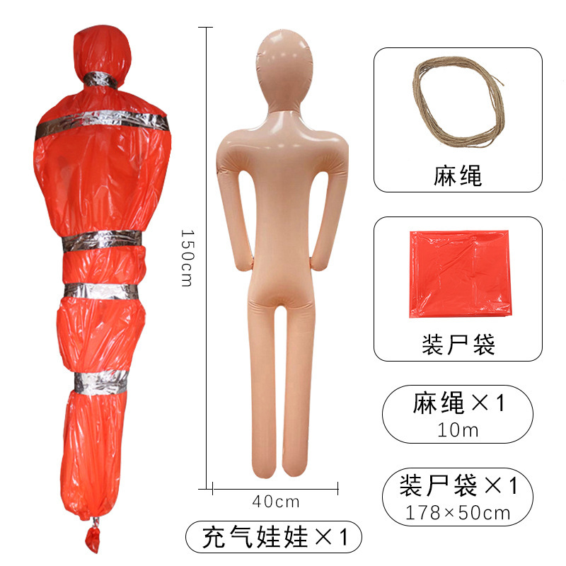 ハロウィン新製品インフレータブルダミー密室お化け屋敷プラスチッククロスボーダーホラー人形装飾品小道具装飾|undefined